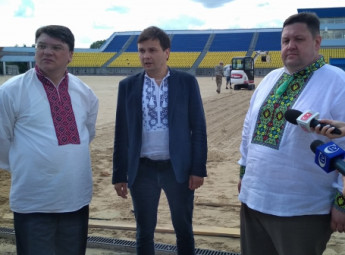 Крок за кроком відновлюється спортивна інфраструктура в Україні Крок за кроком відновлюється спортивна інфраструктура в Україні